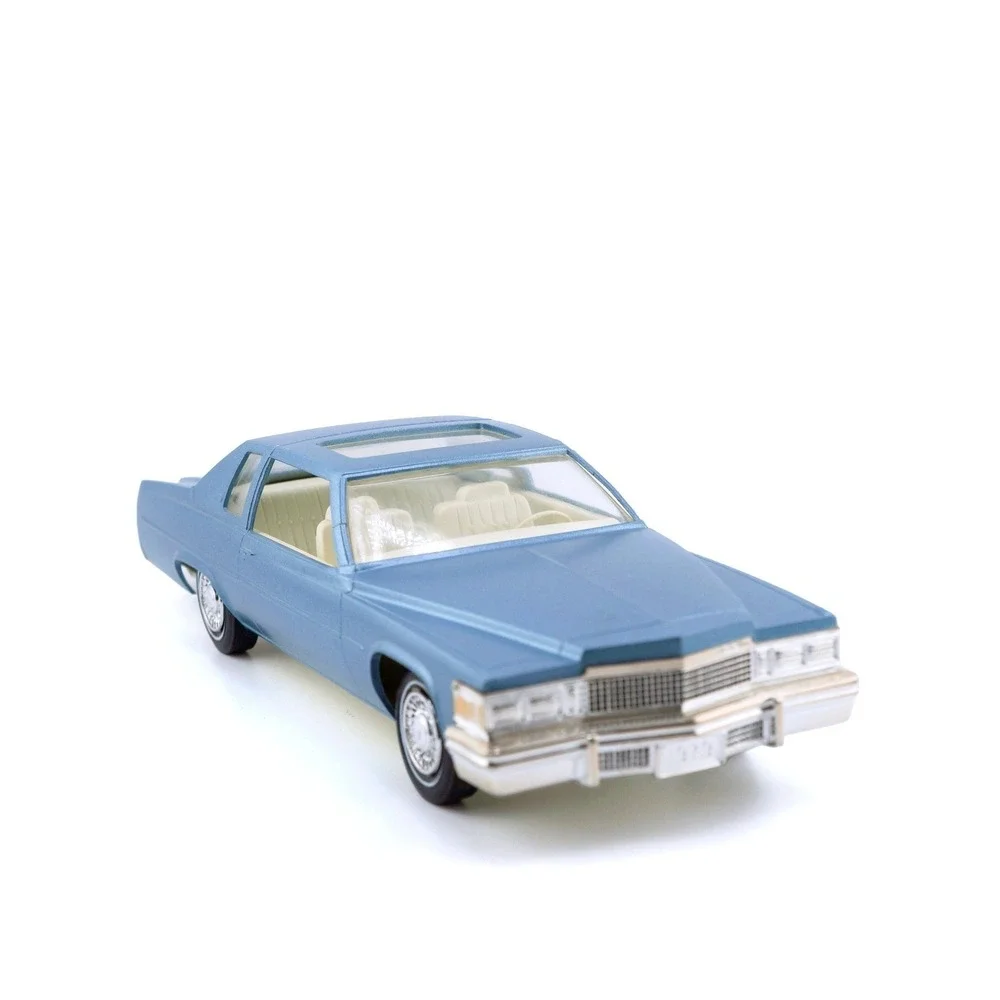 1979 Cadillac Coupe DeVille Jo-Han Promo Model Car 1 25 Cerulean Blue Fire Mist